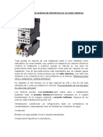 Ejemplo de Regulación Práctica de Relé Térmico en Un Motor Eléctrico