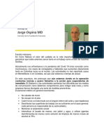Mensaje de Jorge Ospina MD - Gerente de La Fundación Panzenú PDF
