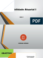 Contabilidade Atuarial I - Normas Gerais - Aula 2