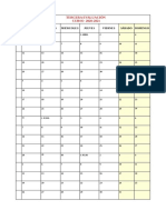 Calendario ALUMNOS Tercera Evaluación CURSO 20 - 20 PDF