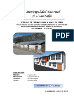 Perfil Huanquispa - Casa Comunal PDF