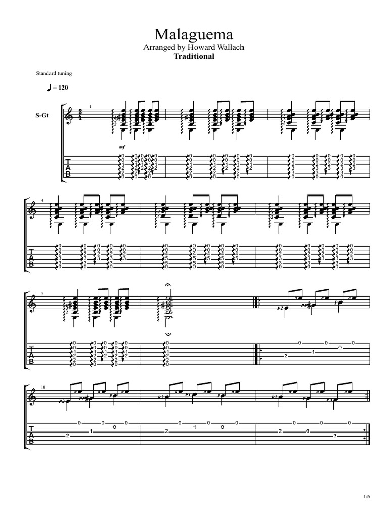 Malaguena by Traditional PDF | PDF