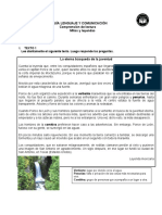 GUÍA LENGUAJE Y COMUNICACIÓN 6° Mitos y Leyendas