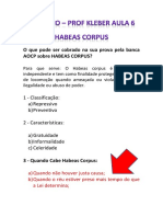 REVISAÇO 6 - Habeas Corpus