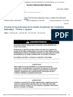 Presion de Corte de La Bomba Del Ventilador