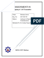 2017-EE-703 - Designing of AM Transmitter