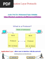 Application Layer Protocols