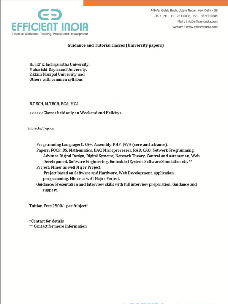 Maharishi University Fee Structure Details | PDF