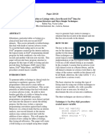 Paper 218-28 Creating Tables or Listings With A Zero-Record SAS Data Set - Basic Program Structure and Three Simple Techniques