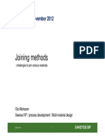 Joining challenges multi-material design