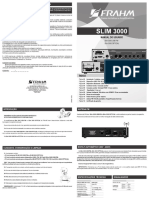 Manual Slim 3000 Optical Usb FM CD 52044 07 Curvas