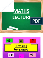 INTEGERS REVISION (2)