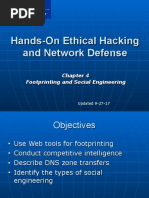 CH 4 - Footprinting and Social Engineering