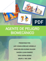 Agente de Peligro Biomecánico