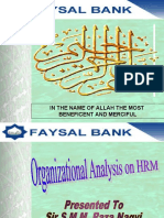 Employee Management Relation in Faysal Bank
