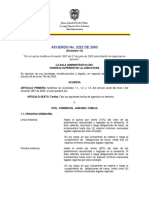 ACUERDO No. 2222 DE 2003: Rama Judicial Del Poder Público Consejo Superior de La Judicatura Sala Administrativa