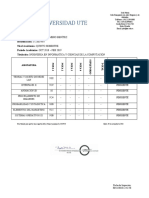 Reporte de Calificaciones