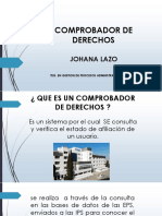 Presentacion - Comprobador de Derechos