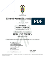 Curso Sena Legislacion Turistica PDF