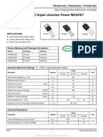 650V Super-Junction Power MOSFET: Features