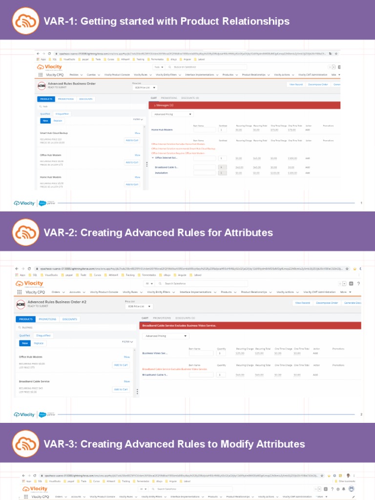 Advanced Product Rules Guide | PDF