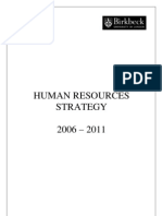 Human Resources Strategy 2006 - 2011