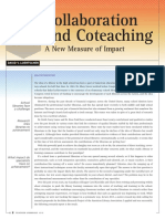 Collaboration and Coteaching PDF