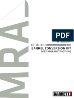 Barrel Conversion Kit: Operator Instructions