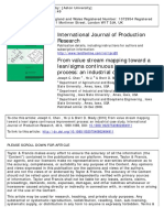 From value stream mapping toward a lean/sigma continuous improvement process: an industrial case study