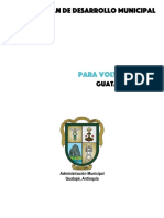 Plan de Desarrollo Municipal para Volver A Creer 2016 2019 - 3 PDF