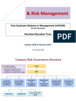 Treasury & Risk Management: Post Graduate Diploma in Management (ePGDM)