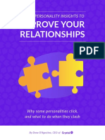 Improve Your Relationships: Using Personality Insights To