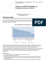 Background Information On OECD Principles On Effective Public Investment Across Levels of Government - OECD