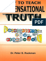 How To Teach Dispensational Truth - Dr. Peter S. Ruckman 44 Pgs