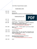 IVMAA 2011 Seminar Agenda