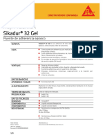 II.7. HT Sikadur® 32 Gel REV. 04.08.14