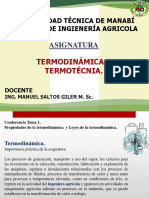 Clase 1 Termodinamica y Termotecnia