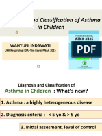 Diagnosing and Classifying Childhood Asthma