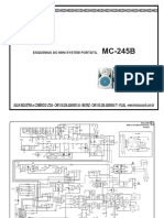 MC-245B Mini System Portable Schematics