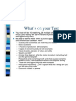 Microsoft PowerPoint - Whats on your test