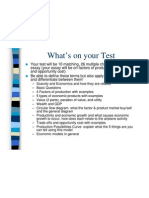 Microsoft PowerPoint - Whats On Your Test