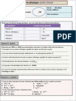 Physique Chimie 2eme Bac Evaluation Diagnostique 5 PDF