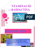 Contaminación Radioactiva