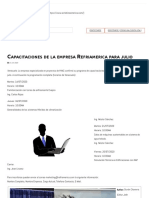 Capacitaciones de La Empresa Refriamerica para Julio - ACR Latinoamérica