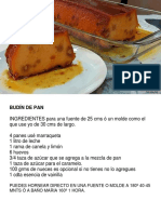 Budín de Pan