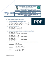 Formulario Ecuaciones de Conducción