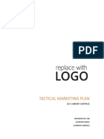 Tactical Marketing Plan