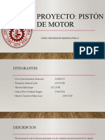 Piston de Motor Proyecto