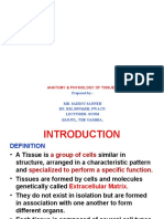 Anatomy & Physiology of Tissues