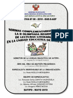 Directiva Nº008-2010 II Olimpiada Regional de Lecturas Literarias 2010 UGEL SATIPO Rode Huillca.Docx